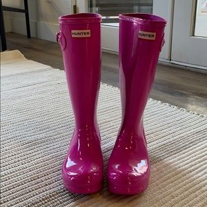 Girls Hunter rain boots